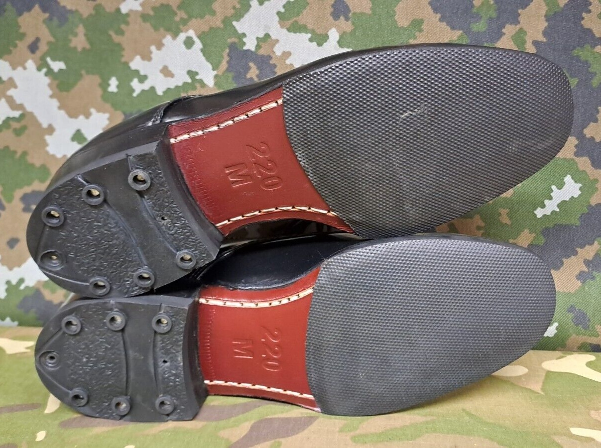 NEW Women's British Army Military Surplus Formal Parade Dress Leather Shoes 3 M