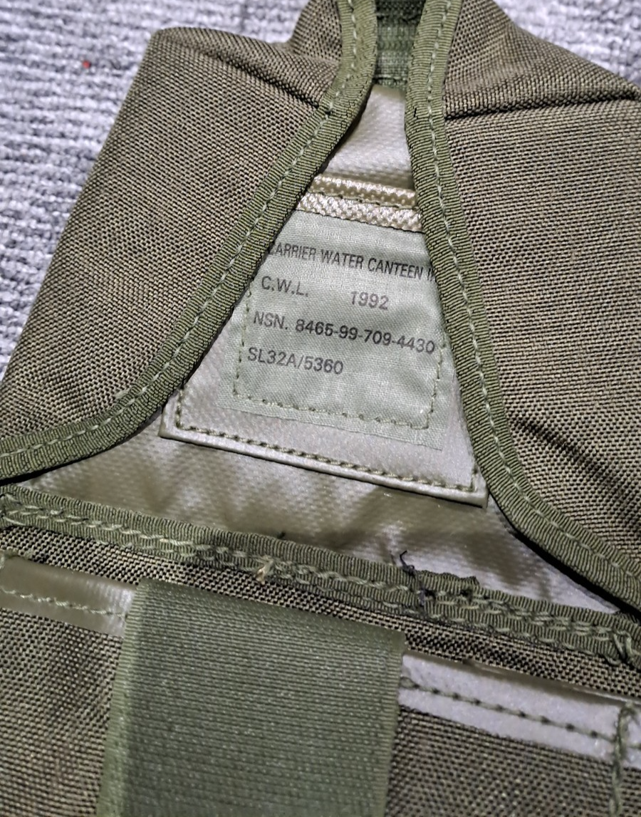 Genuine British Army Military Issue Surtplus Olive Green PLCE Webbing Set OG