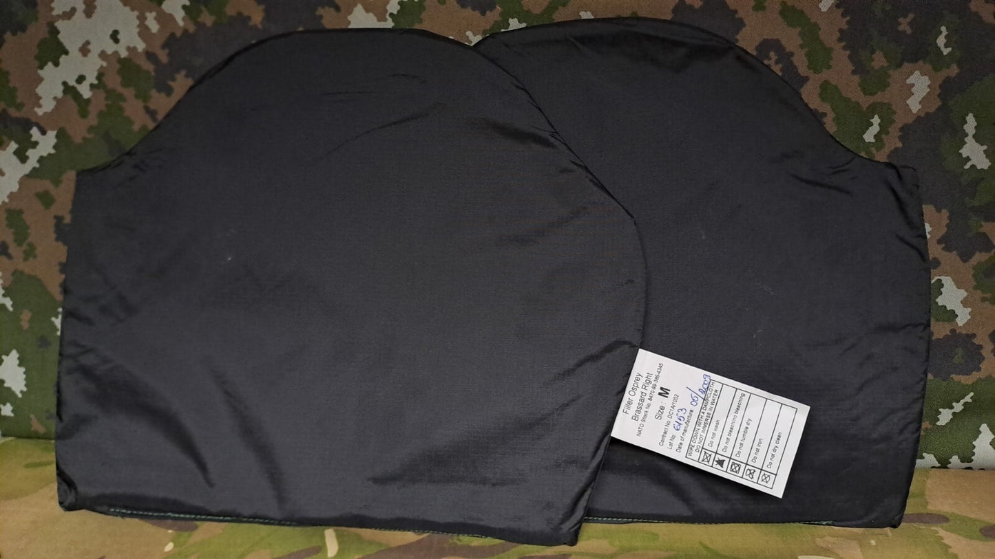 Genuine British Army Military SAS Osprey Brassard Ballistic Soft Filler Plates