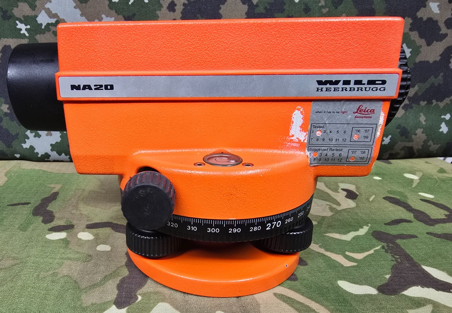 Wild Heerbrugg NA20 Surveyors Site Dumpy Level With Case