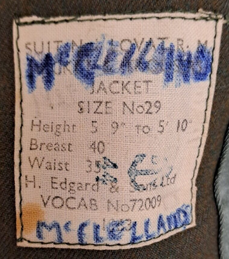 British Army Military Royal Marine Lovat No5 Dress Uniform Tunic & Trousers