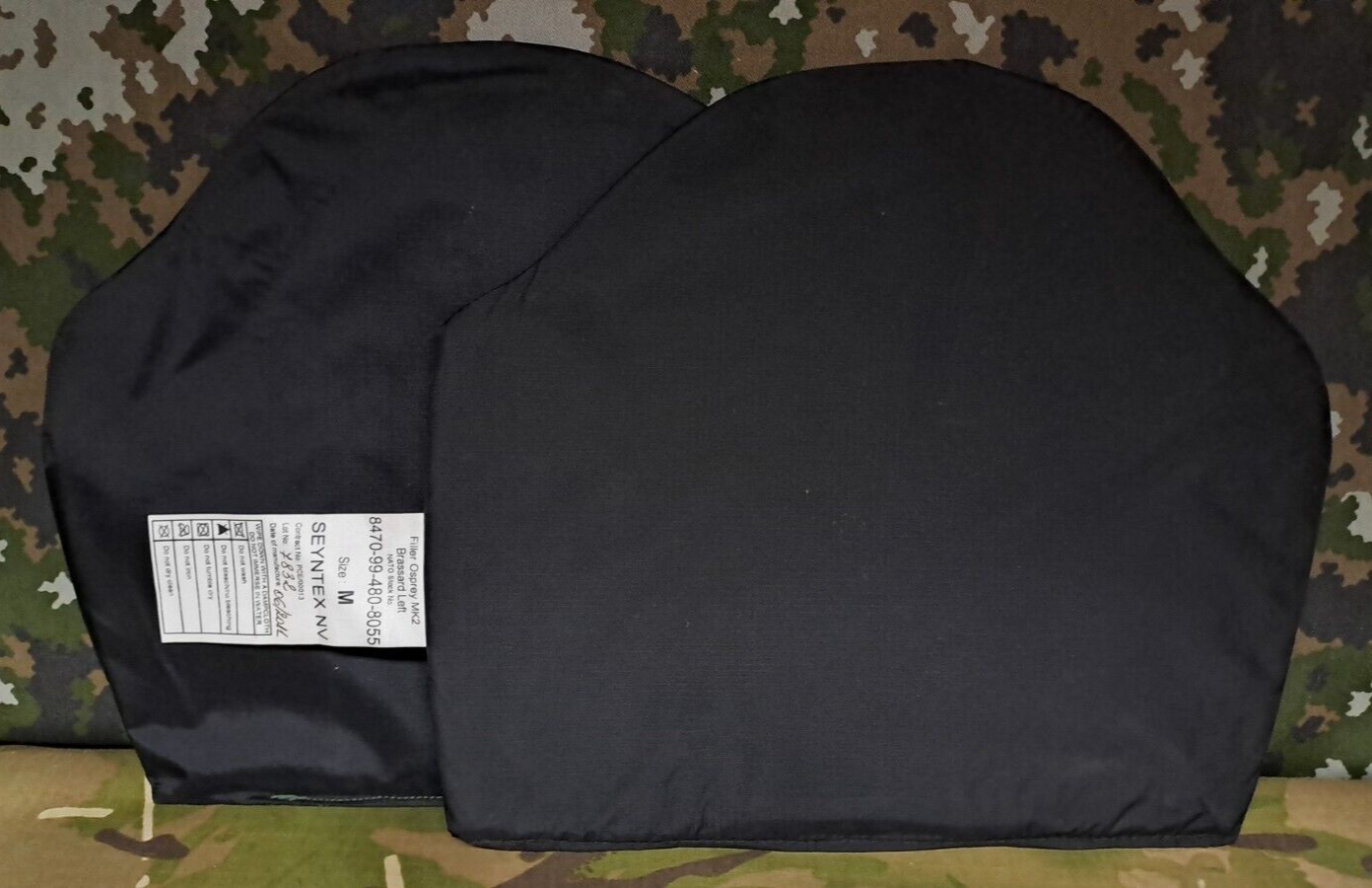 Genuine British Army Military SAS Osprey Brassard Ballistic Soft Filler Plates