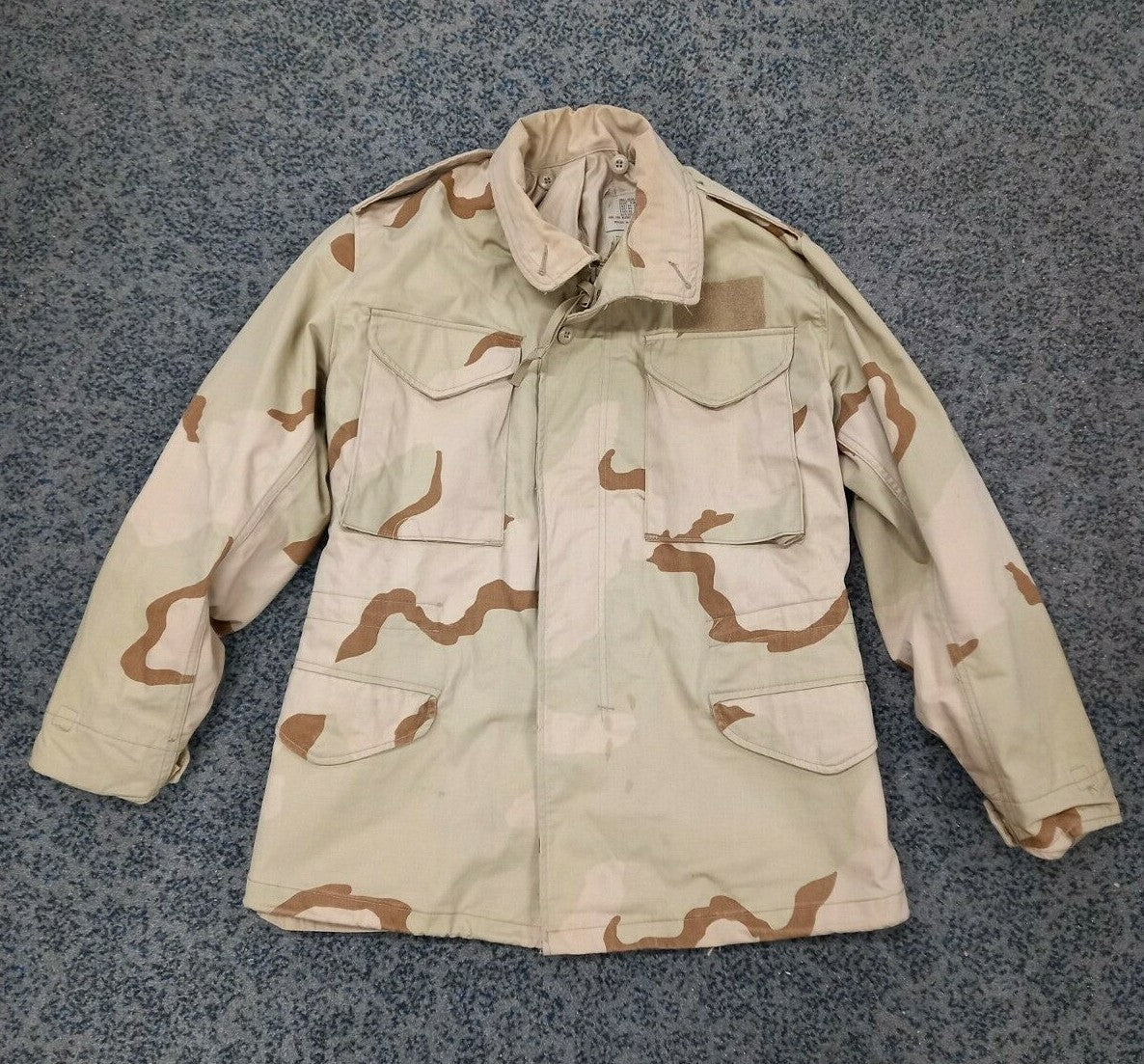 Genuine US Army Military issue DCU M65 Field Jacket Desert Cold Weather - Small