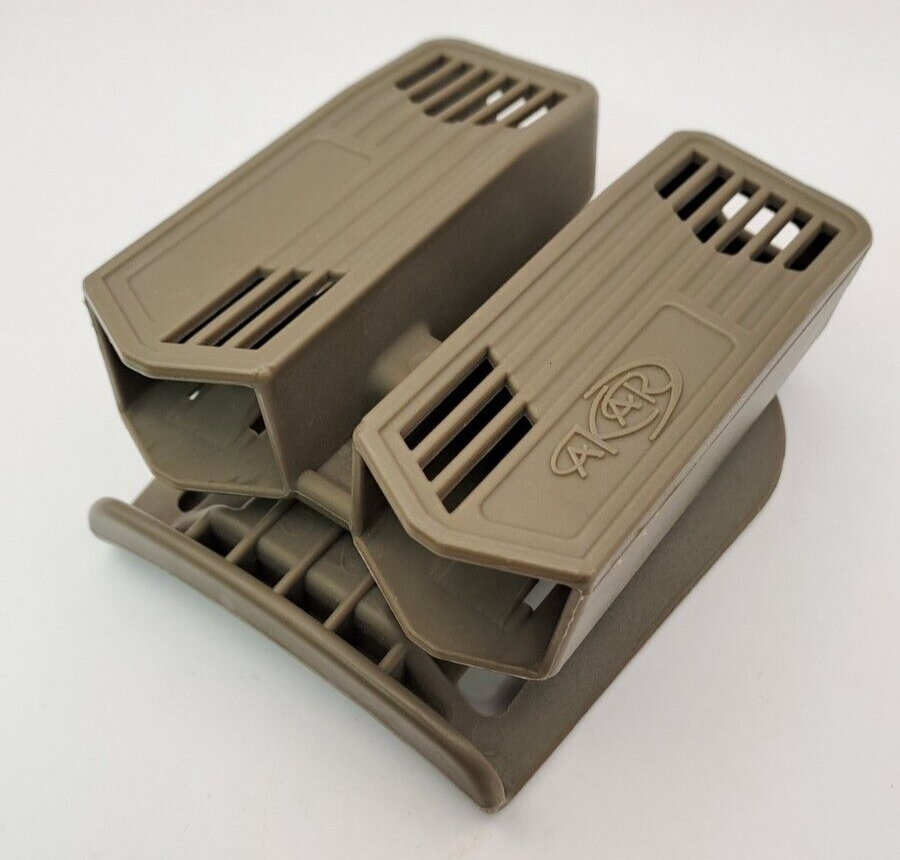 Genuine AK AR 9MM Mag Pouch Belt Clip Composite Plastic Airsoft Military