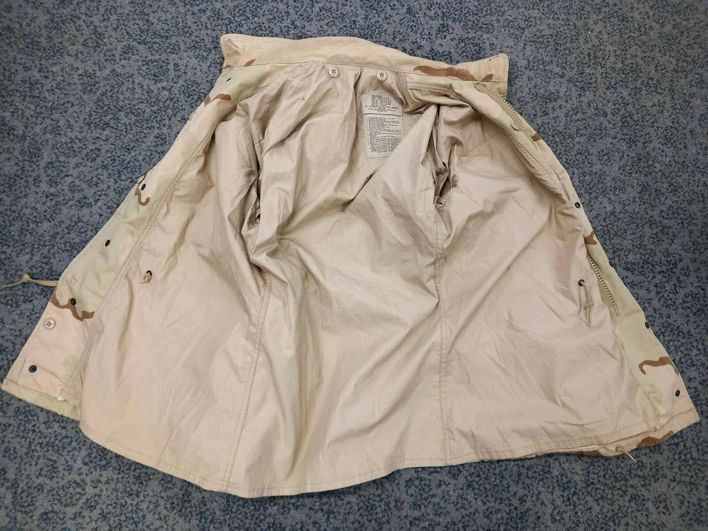 Genuine US Army Military issue DCU M65 Field Jacket Desert Cold Weather - Small