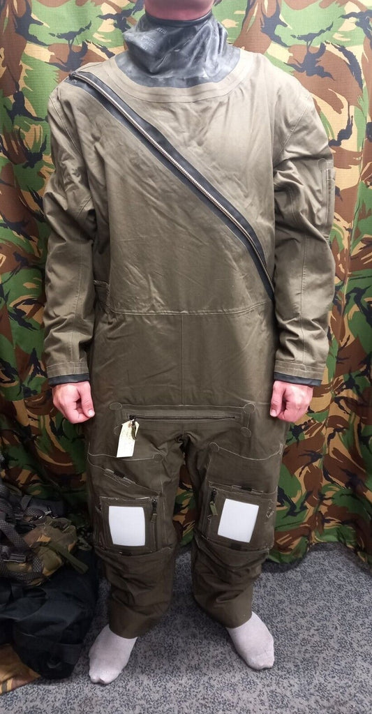 Beaufort Aircrew Jet Pilot Immersion Coverall MK10 Suit Green Army Issue - 9