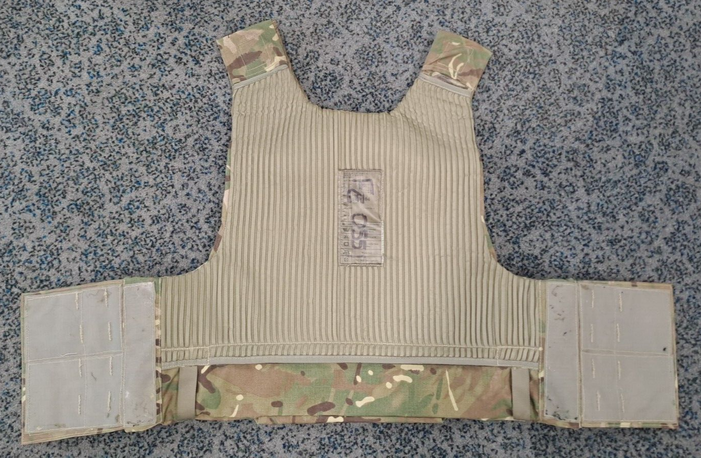 British Military Issue MTP OSPREY Body Armour Vest Cover Rear Panel - 180/104