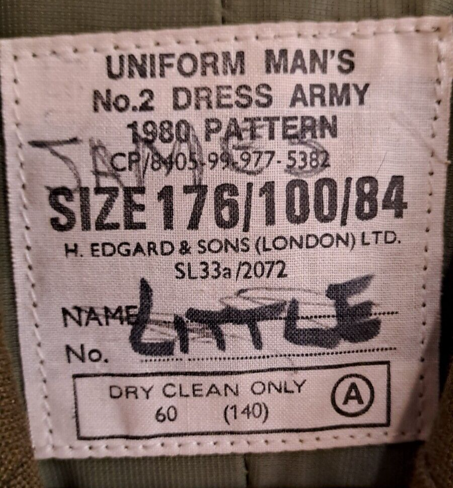 Genuine British Army Military Surplus No2 Dress Jacket Tunic Para Regiment