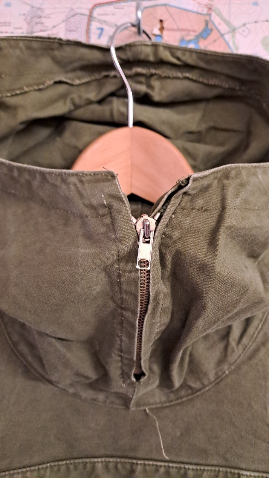 Genuine Vintage British Army Cadet Windproof Mountain Smock Military Oasis Mod