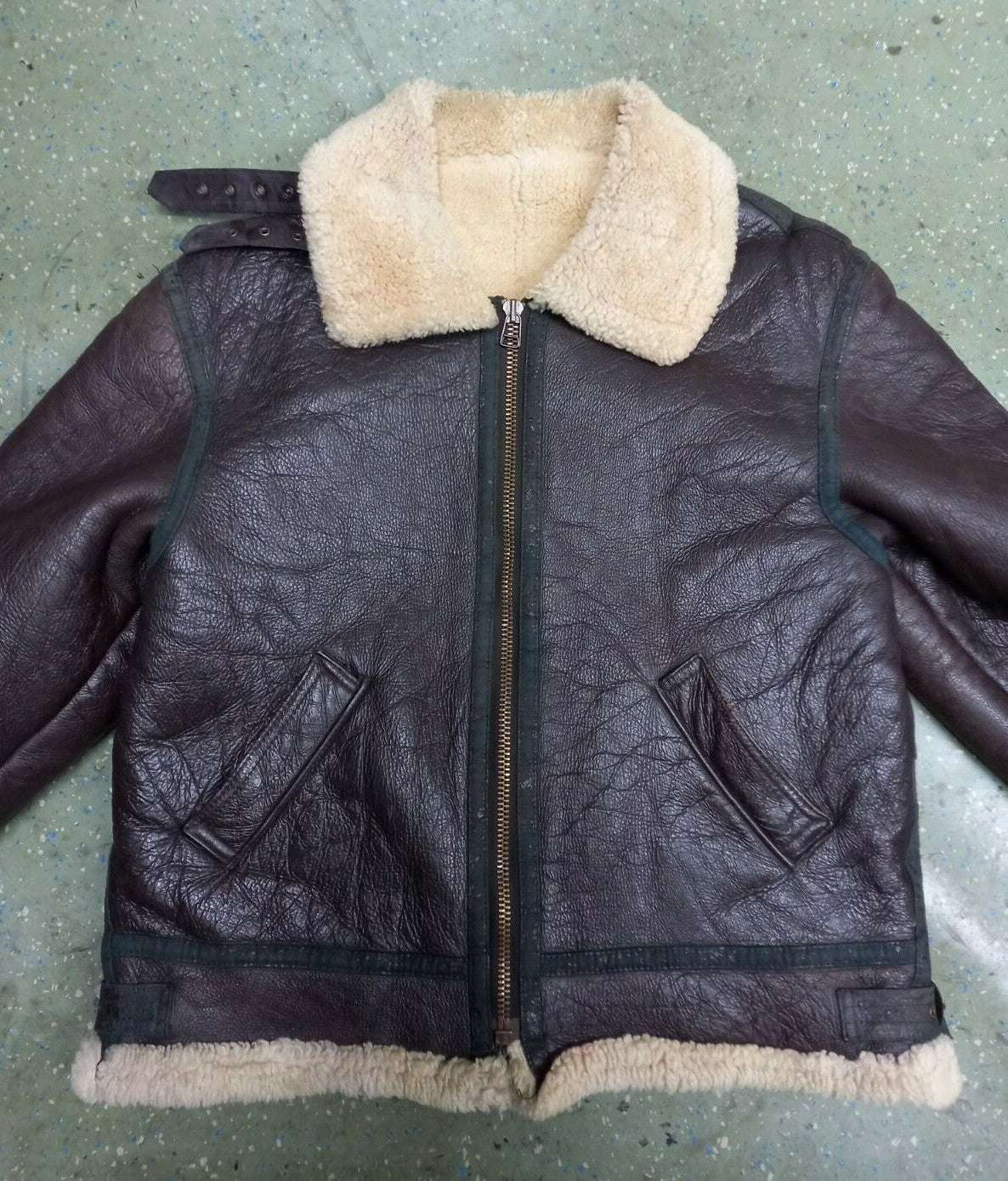 Genuine Rare Type B 3 American Military Wear Sheep Skin Fighter Pilots Jackets