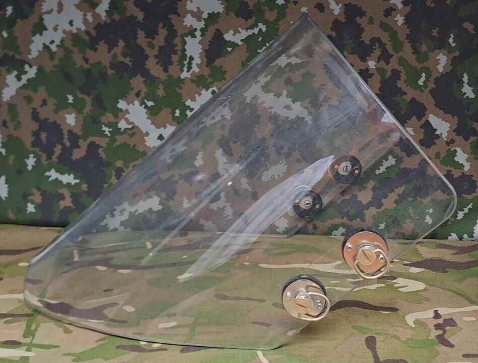 British Army Military Surplus Ballistic Anti Mine Blast Ballistic Hel met Visor 