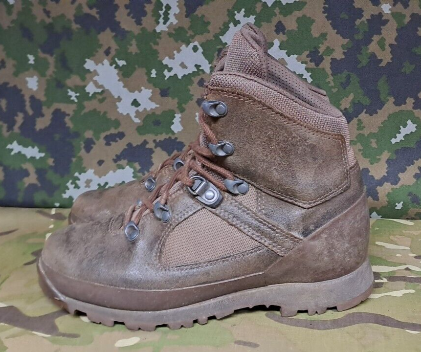 British Army Military Surplus HAIX High Liability Desert Combat Boots - 5 W