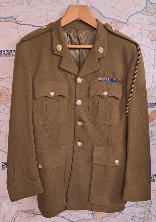 Genuine British Army Military Surplus No2 Dress Jacket Tunic Logistic Regiment