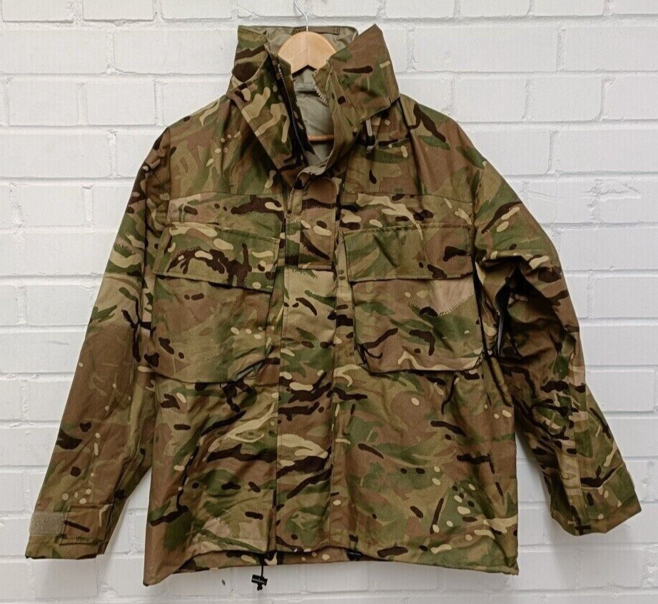NEW BRITISH ARMY SAS MTP CAMO GORE-TEX MVP WATERPROOF COMBAT JACKET - 170/104