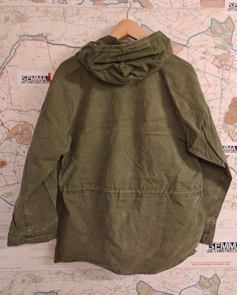 Genuine Vintage British Army Cadet Windproof Mountain Smock Military Oasis Mod