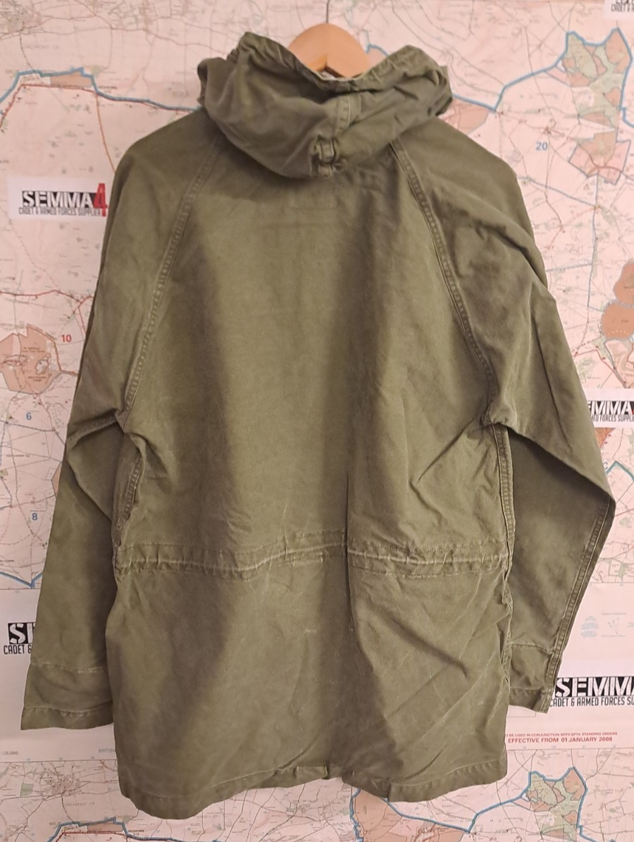 Genuine Vintage British Army Cadet Windproof Mountain Smock Military Oasis Mod