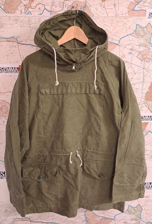 Genuine Vintage British Army Cadet Windproof Mountain Smock Military Oasis Mod