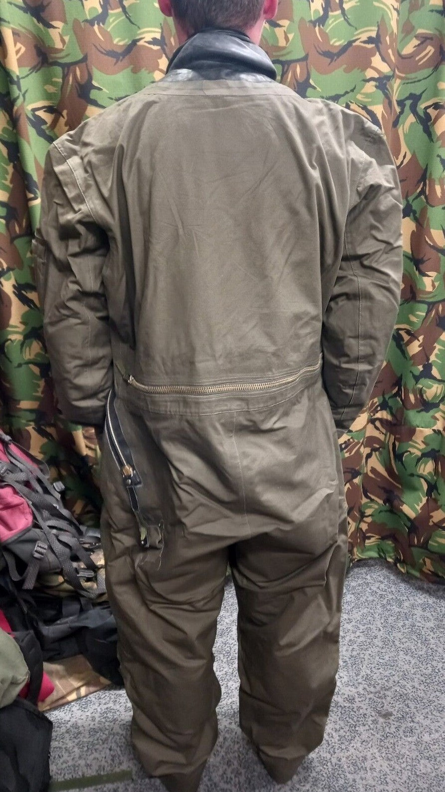 Beaufort Aircrew Jet Pilot Immersion Coverall MK10 Suit Green Army Issue - 9