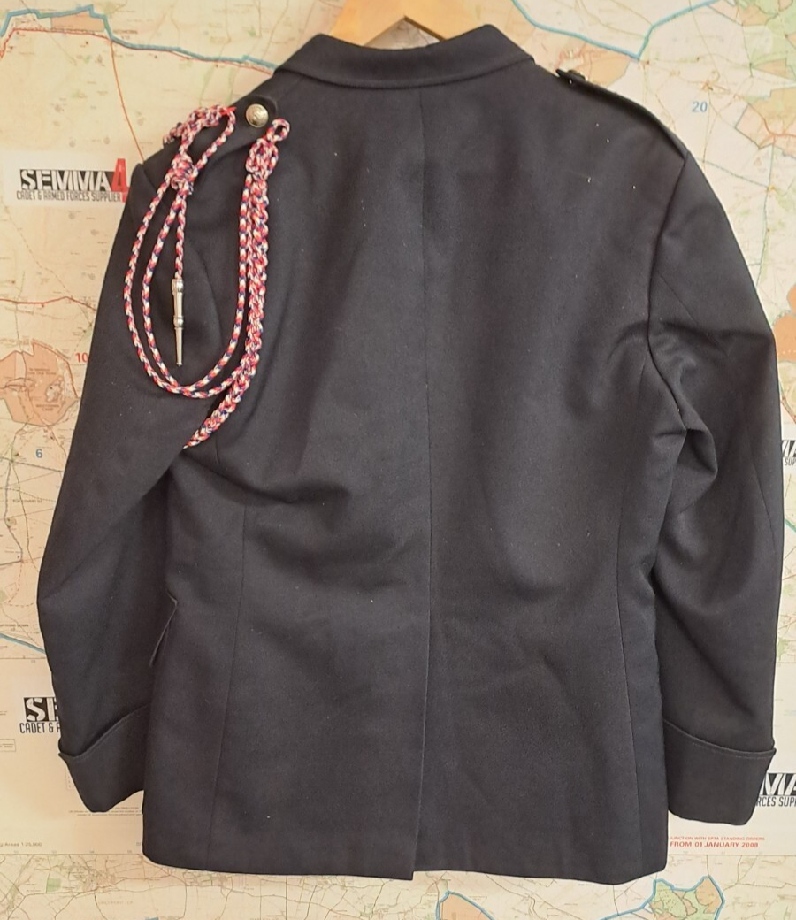 Rare Vintage French Firefighters Sapeurs Pompiers Jacket Parade Dress Tunic