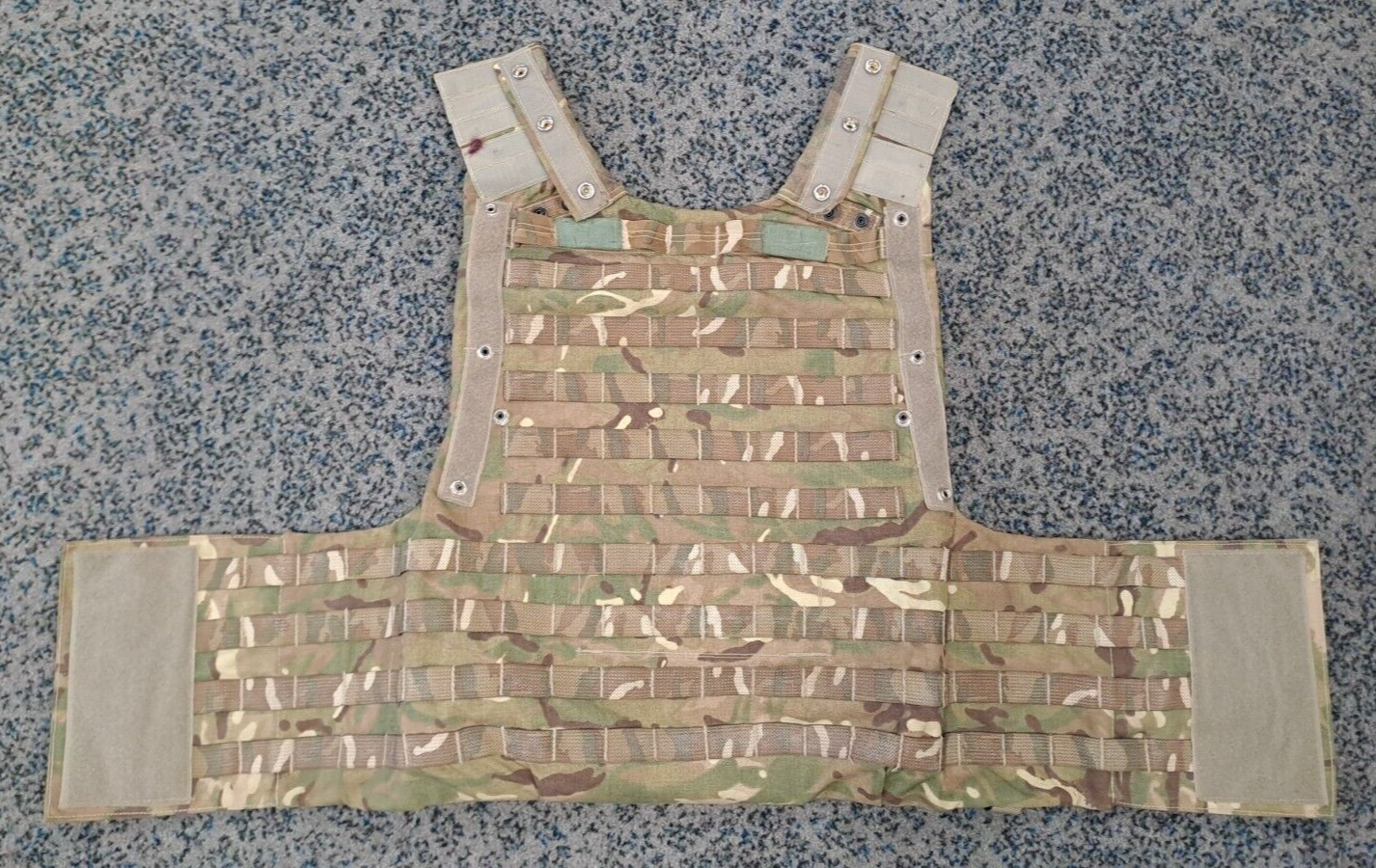 British Military Issue MTP OSPREY Body Armour Vest Cover Rear Panel