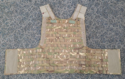 British Military Issue MTP OSPREY Body Armour Vest Cover Rear Panel
