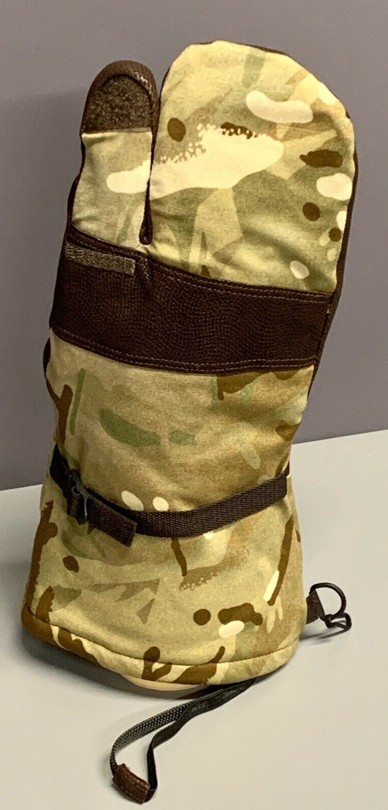 British Army SAS Military Issue Gore-Tex MTP Pattern Blizzard Mittens - Small