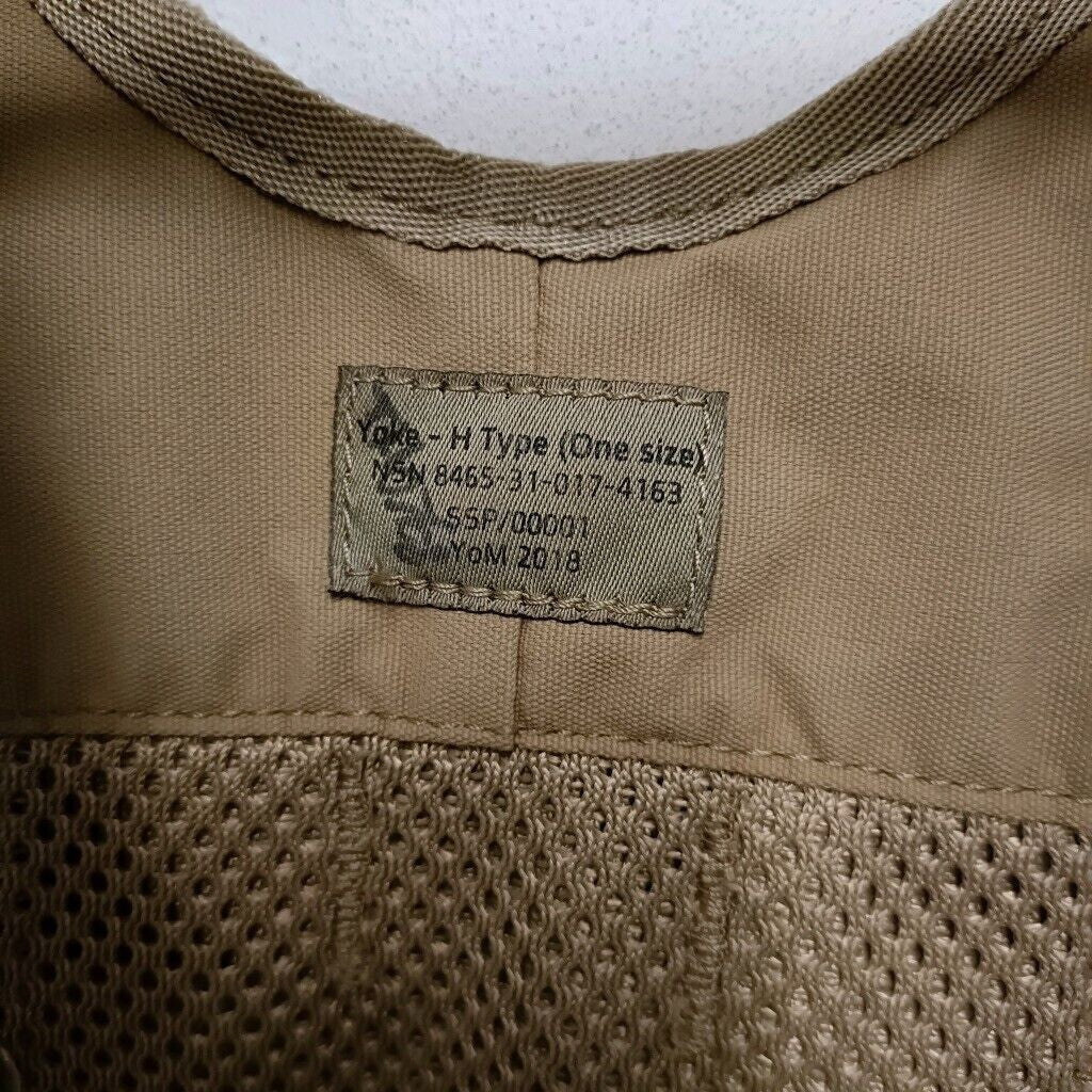 MTP CAMO VIRTUS H TYPE YOKE Harness Webbing - British Army Issue One size