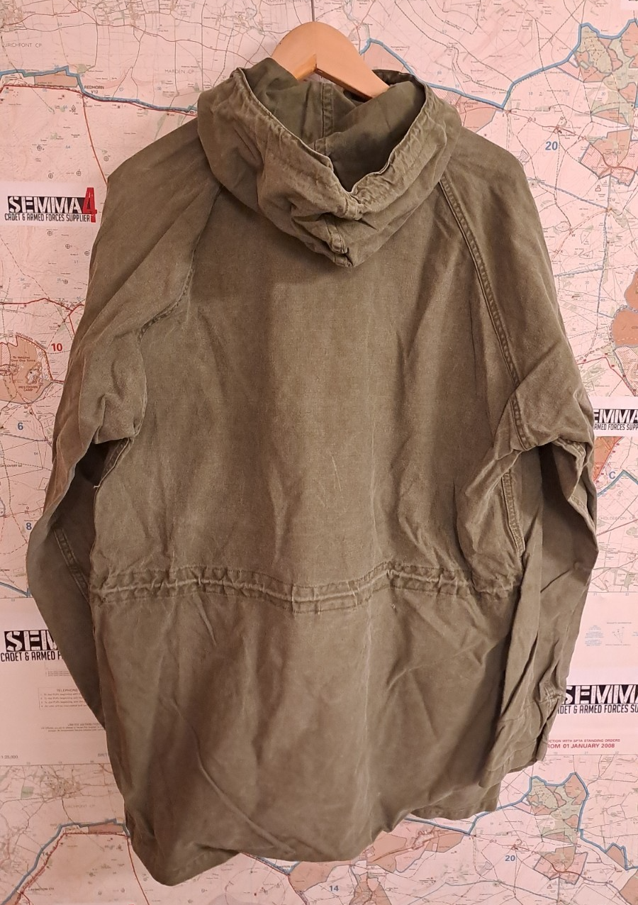 Genuine Vintage British Army Cadet Windproof Mountain Smock Military Oasis Mod