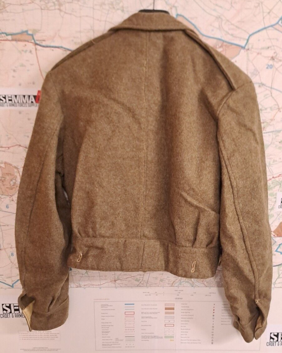 Rare Vintage Post War WW2 1949 Pattern British Army Military Battledress