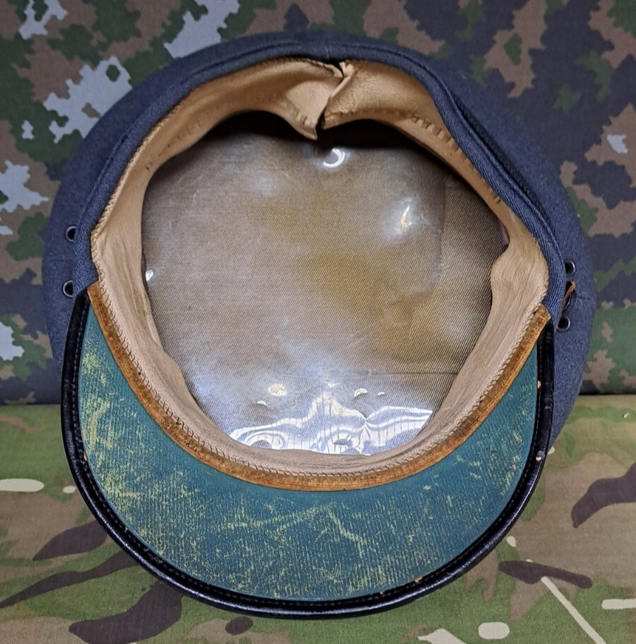 WW2 RAF OFFICERS SERVICE DRESS CAP BRITISH ARMY FIELD WWII MILITARY