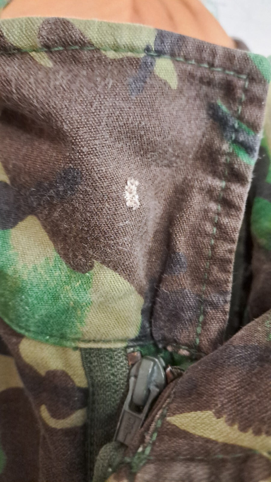 VINTAGE COLD WAR ERA BRITISH ARMY MILITARY DPM CAMO COMBAT SMOCK JACKET  180/96