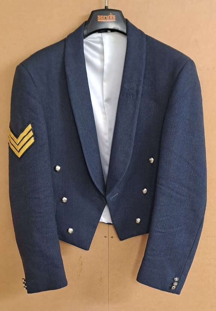 RAF ROYAL AIR FORCE SURPLUS OFFICERS MESS DRESS JACKET TUNIC MILITARY SURPLUS