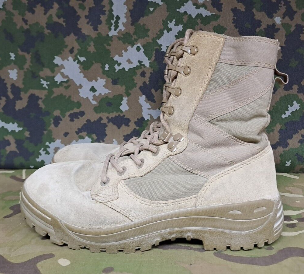 Desert Magnum Army Combat Sand Boots Genuine British Military Surplus - 5 L