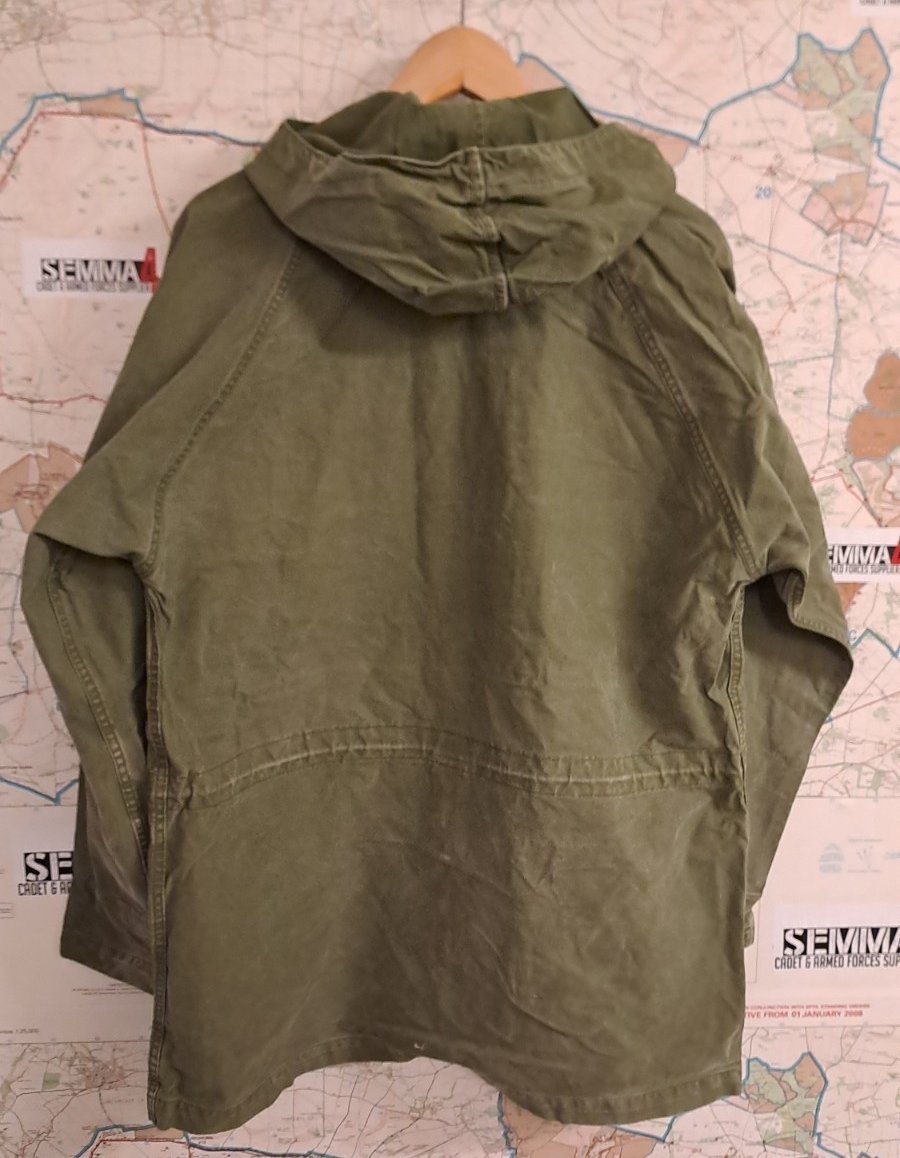 Genuine Vintage British Army Cadet Windproof Mountain Smock Military Oasis Mod