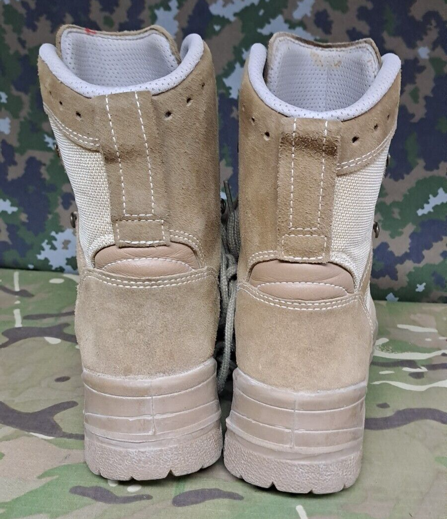 Haix Airpower Desert Boot Army Combat Patrol Boots Summer Beige - 5 UK
