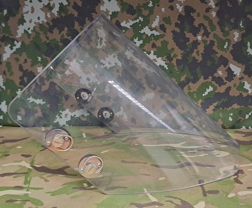 British Army Military Surplus Ballistic Anti Mine Blast Ballistic Hel met Visor 