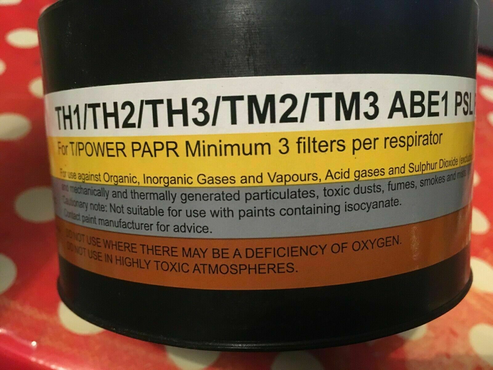TORNADO Scott Safety Tornado TF230 A1B1E Organic Gases Vapours Combination X 3