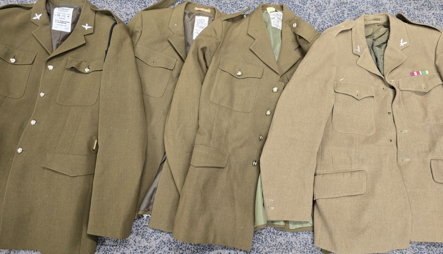 Huge Warehouse Clearout Joblot Vintage Military Uniform Trousers, Tunics, Shirts