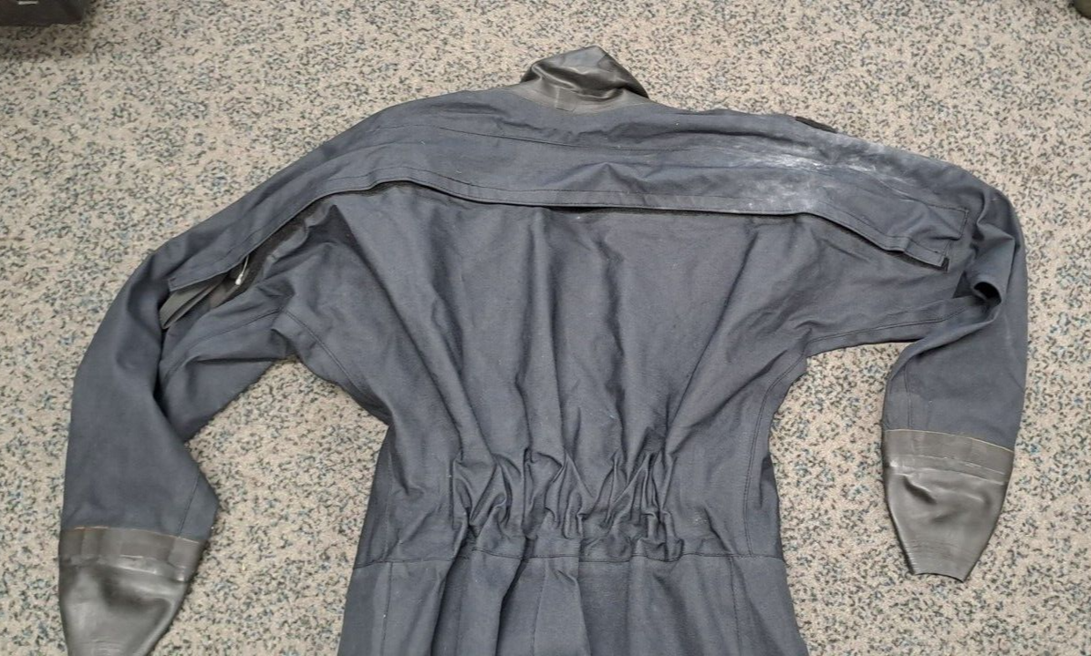 Genuine Typhoon UKSF SAS SBS Navy Blue Gore-Tex Immersion Dry Suit - L/M
