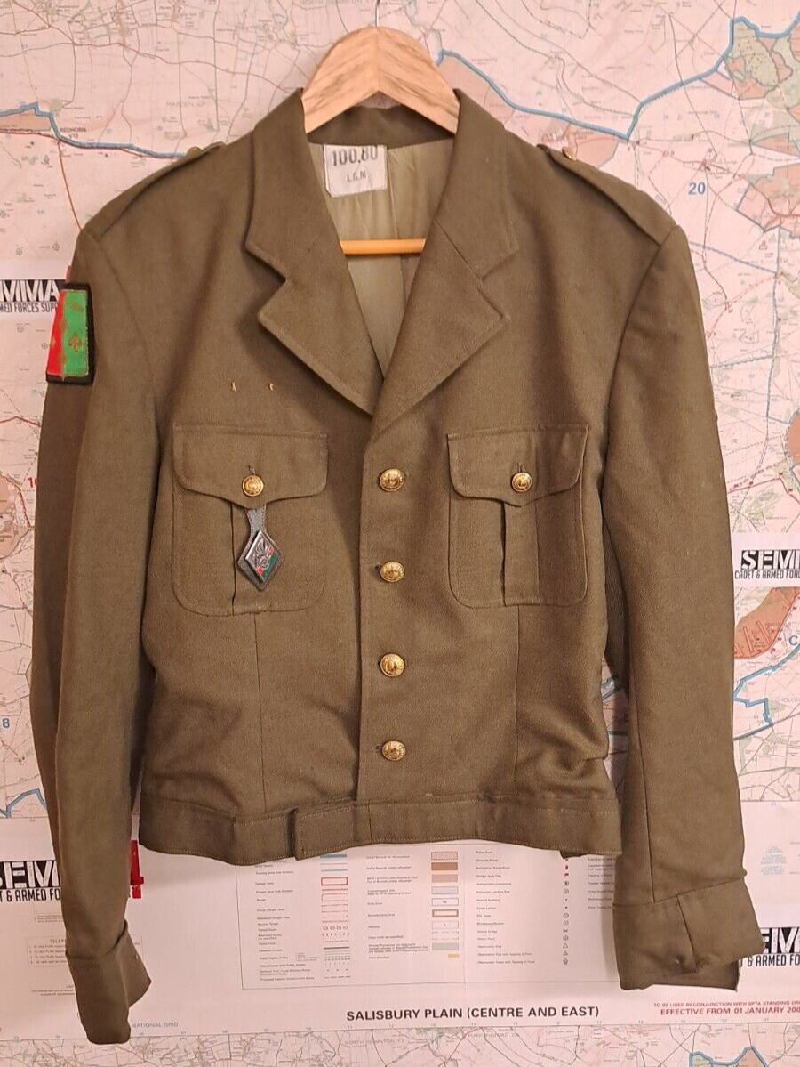 Rare Vintage French Foreign Legion Jacket Parade Dress Tunic 1985 Dated