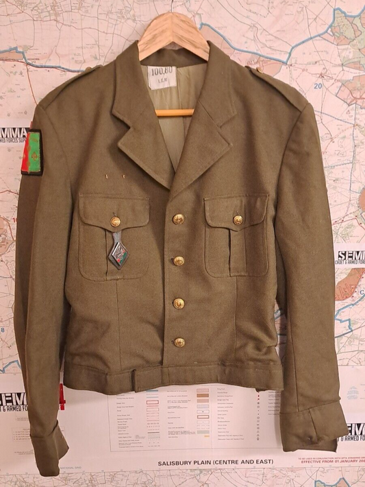 Rare Vintage French Foreign Legion Jacket Parade Dress Tunic 1985 Dated