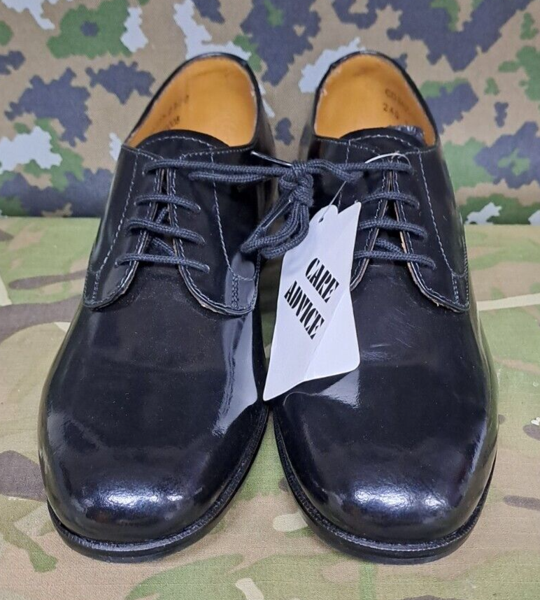 NEW Women's British Army Military Surplus Formal Parade Dress Leather Shoes 5 UK