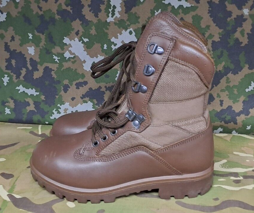YDS Kestrel Army SAS Military Surplus Brown MTP Male Combat Assault Boots - 3 W