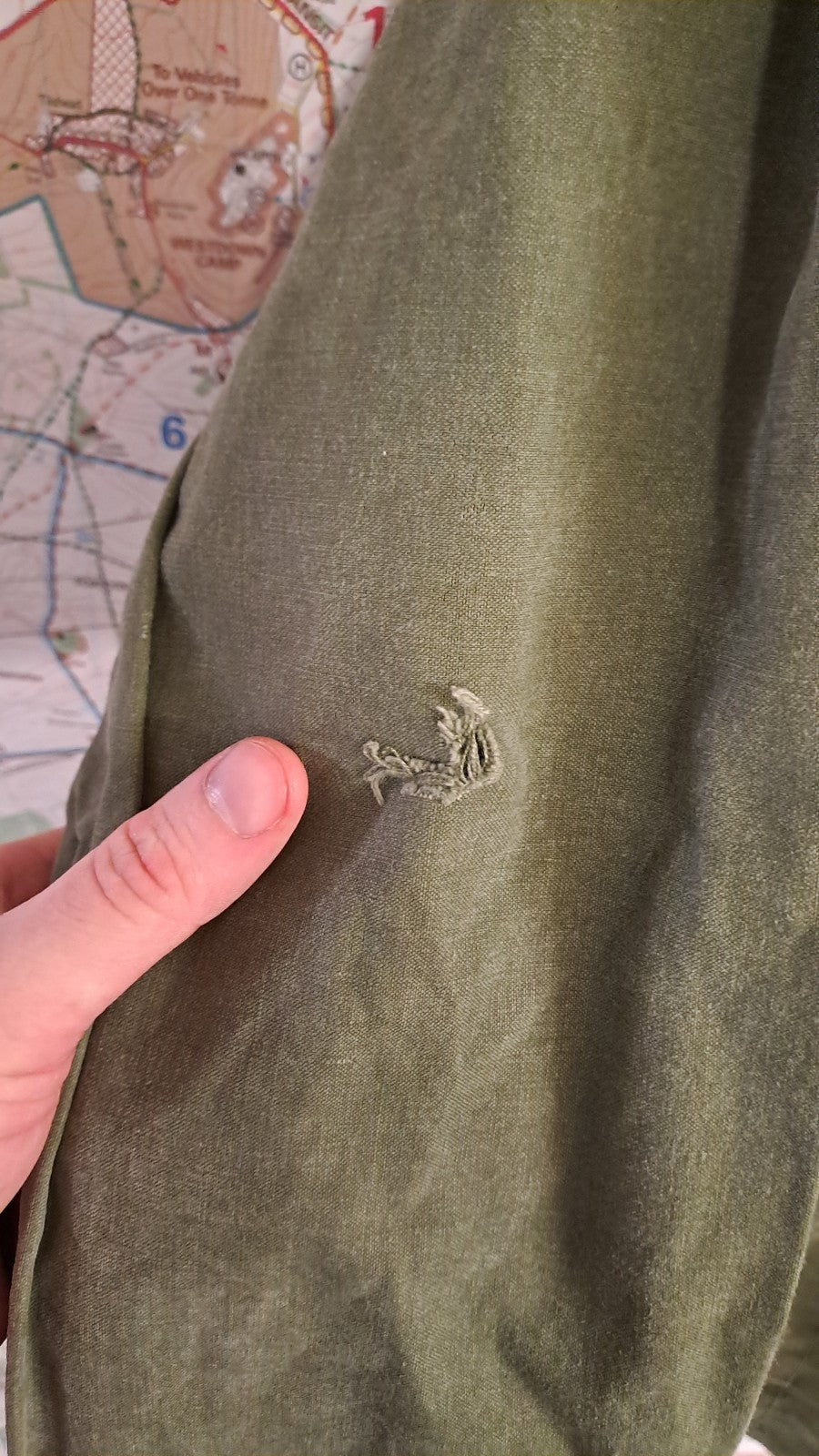 Genuine Vintage British Army Cadet Windproof Mountain Smock Military Oasis Mod
