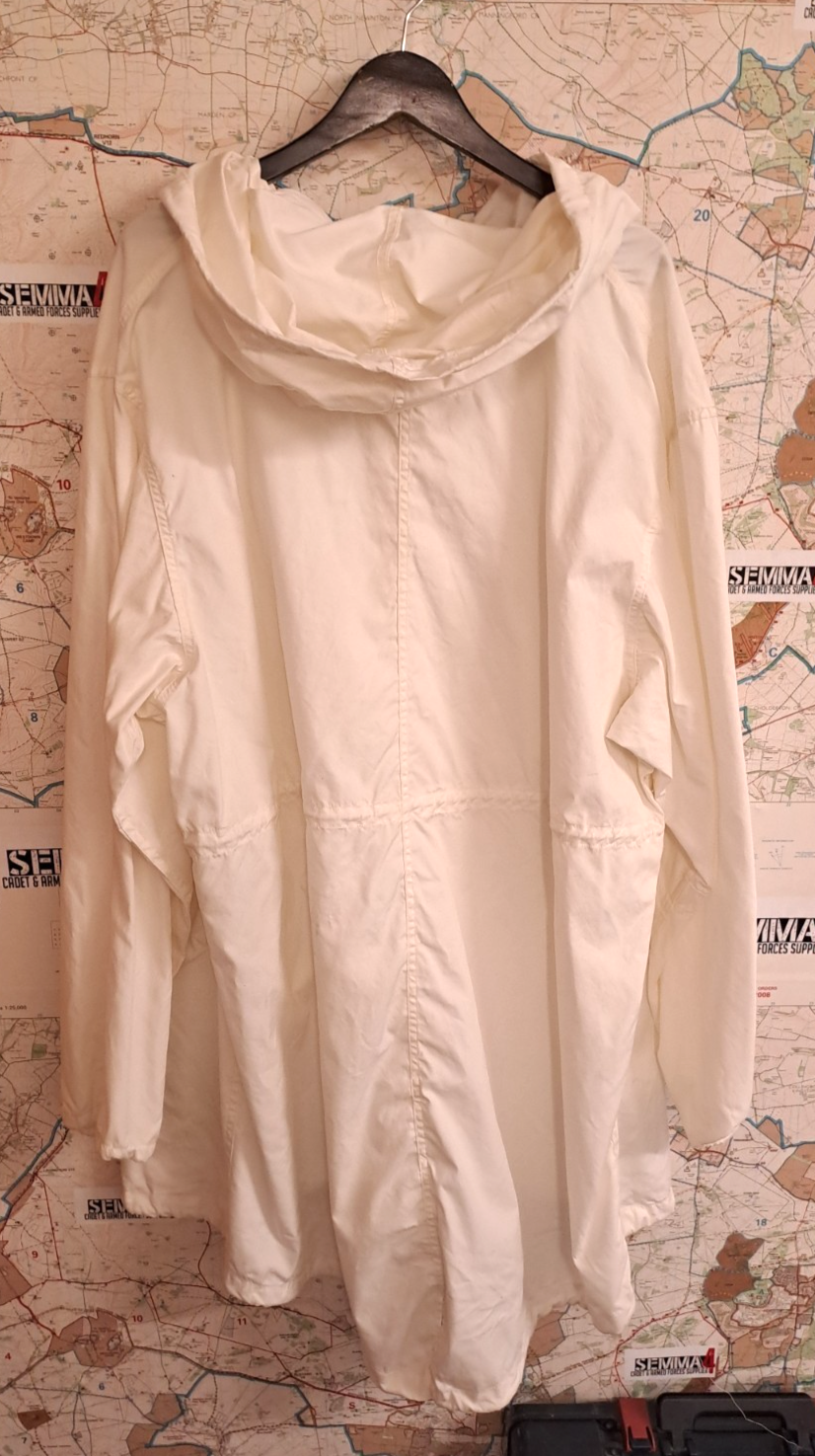 ALPHA INDUSTRIES Parka Extra Large White Snow Camouflage Cotton Hood Jacket