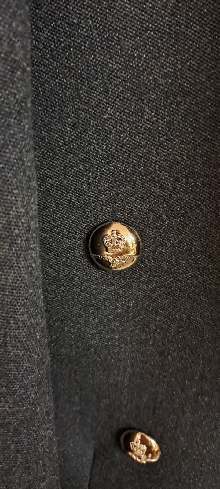 RAF ROYAL AIR FORCE SURPLUS OFFICERS MESS DRESS JACKET TUNIC MILITARY SURPLUS