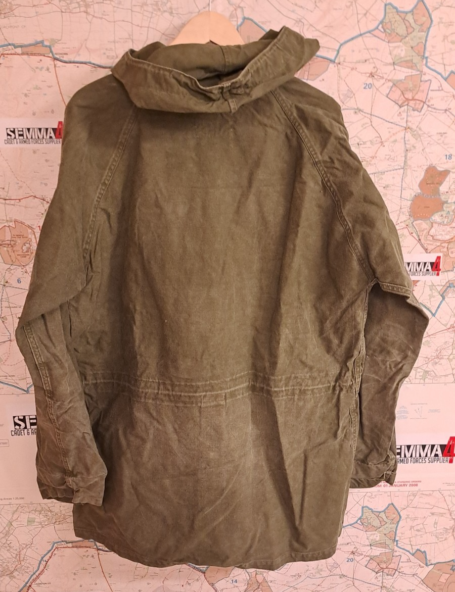 Genuine Vintage British Army Cadet Windproof Mountain Smock Military Oasis Mod