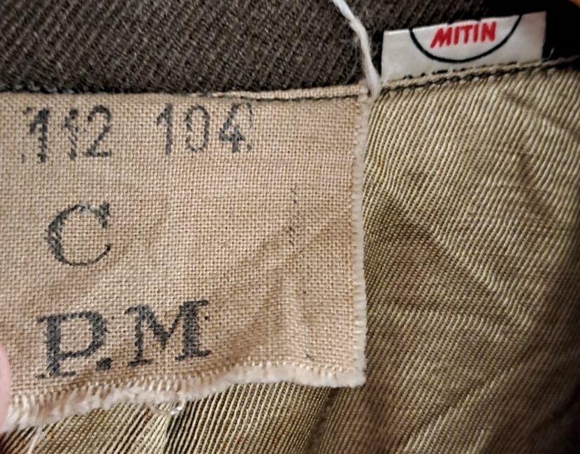 Rare Vintage French Foreign Legion Army Military Jacket Parade Dress Tunic