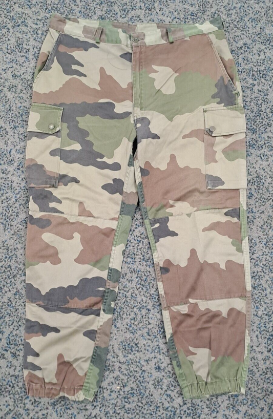Genuine French Camouflage Pants Combat Trousers Army Military Pants - 100 M
