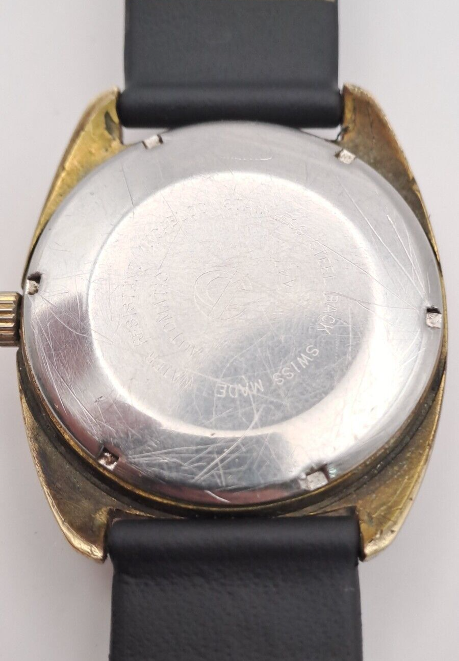 Rare Vintage K Worcester 25 Jewels Automatic Wristwatch Working Swiss Made